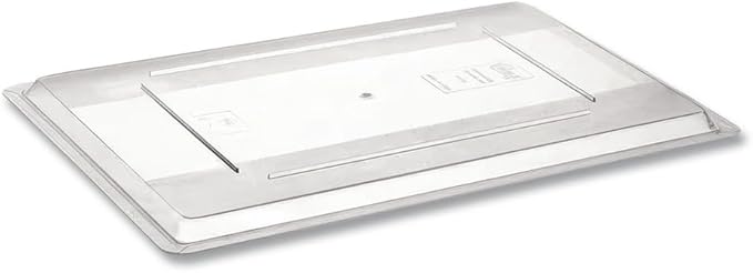 Rubbermaid Commercial Products Food Storage Box Lid for 8.5, 12.5, 16.5, and 21.5 Gallon Sizes, Clear