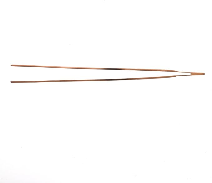 Mercer Culinary 18-8 Stainless Steel Precision Plus Chef Plating Tong, Offset, 7-7/8 Inch Tip, Rose Gold