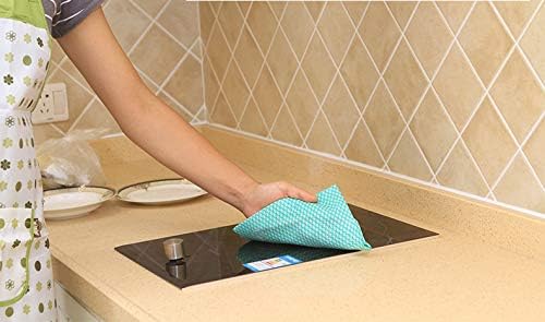 JEBBLAS Reusable Handi Wipes Disposable Cleaning Towels and Dish Cloths, 100 Count/Pack, Red