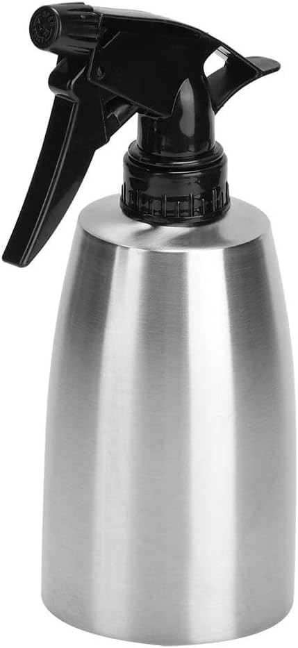 400ml Olive Oil Sprayer, Vinegar Sprayer Dispenser Stainless Steel Container Seasoning Kitchenware Tools for BBQ, Cooking, Frying