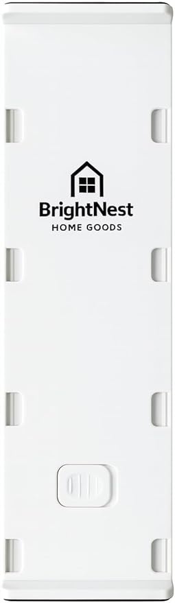 6 Pack Adjustable Drawer Dividers (10.8–17.9”) – Expandable Slide-Lock Plastic Drawer Organizer for Clothes, Kitchen, Bathroom & Office – Tool-Free White Drawer Separators