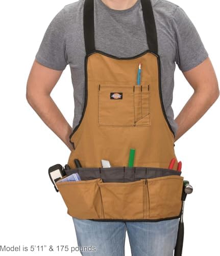 Dickies 16-Pocket Workshop Bib Apron