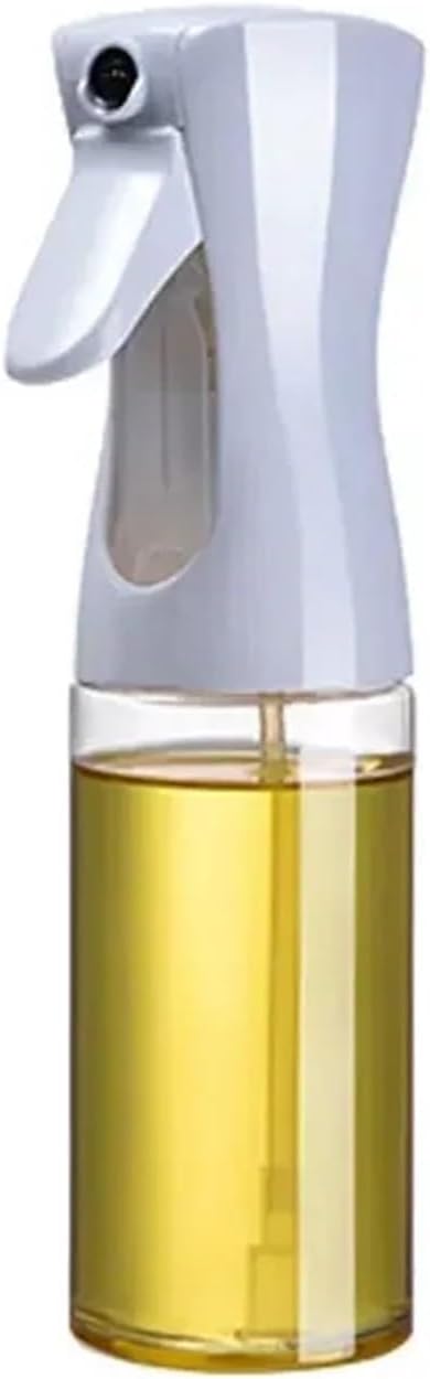 Oil Spray for Cooking – Oil Dispenser Bottle Sprayer, Reusable Food Grade Oil and Vinegar Spray Bottle, Kitchen Accessories(1pc-500ml white)