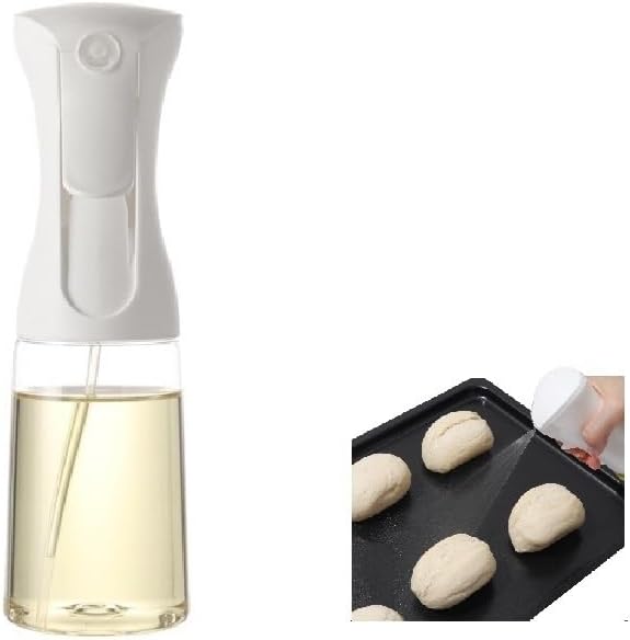 Mistifi oil spray 200ml PET food grade bottle Fine Mist Spray Bottle for Air Fryer, Olive Oil, Healthy Nonstick Frying, Commercial & Home Kitchen Use (200ml PET bottle 998)
