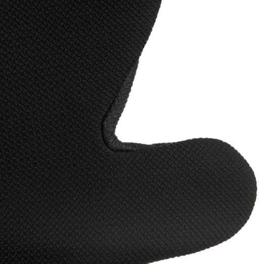 San Jamar Ultigrip Oven Mitt with Heat and Cold Protection for Cooking, Bakeries, Kitchens, And Restaurants, Neoprene, 17 Inches, Black, 1 Count