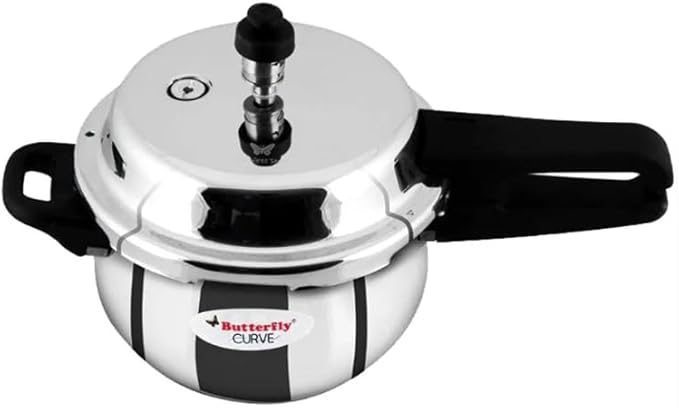 Butterfly Stainless Steel 3-Liter Curve Pressure Cooker