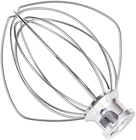 Wire Whip Compatible with KitchenAid KSM150 Artisan Series Stand Mixer, Stainless Steel Assecories Attachment Whisk for Kitchen Aid KSM150 Tilt-Head Stand Mixer.