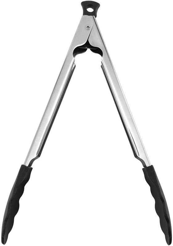 Farberware Professional Stainless Steel Locking Tongs, 11-Inch
