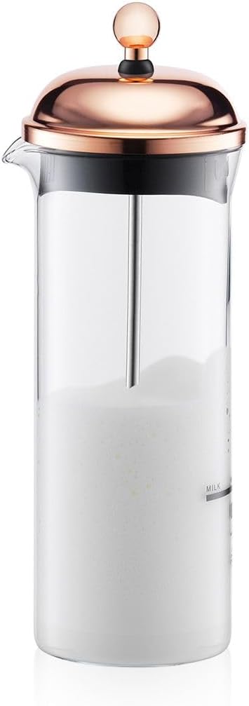 Bodum Chambord Classic Milk Frother, 5 Ounce, Copper