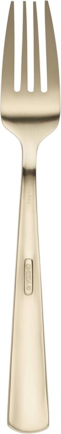 Oneida Silverware Set For 4, Aptitude Champagne Satin 20-Piece Flatware Set, Service For 4, 18/0 Stainless Steel Silverware Set, Dishwasher Safe, Knives Spoons and Forks Set, (Champagne, 20 Piece)