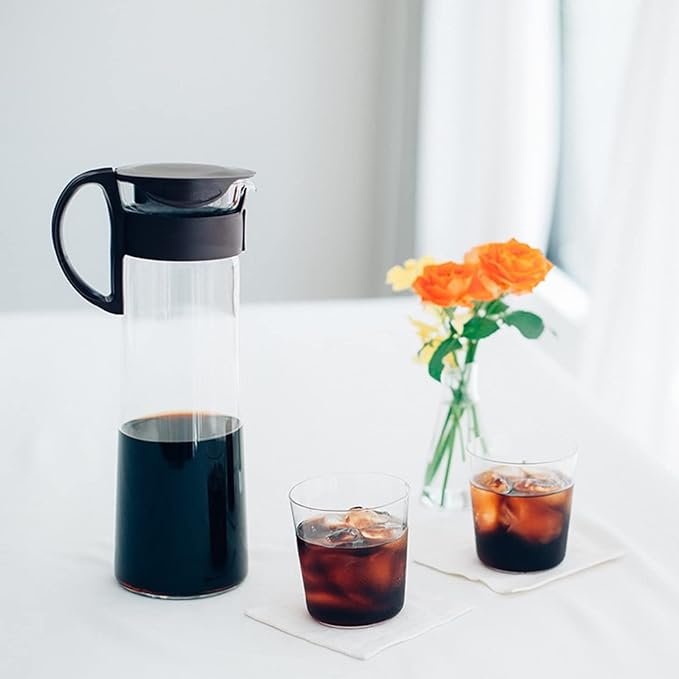 Hario "Mizudashi" Cold Brew Coffee Pot, 600ml, Black