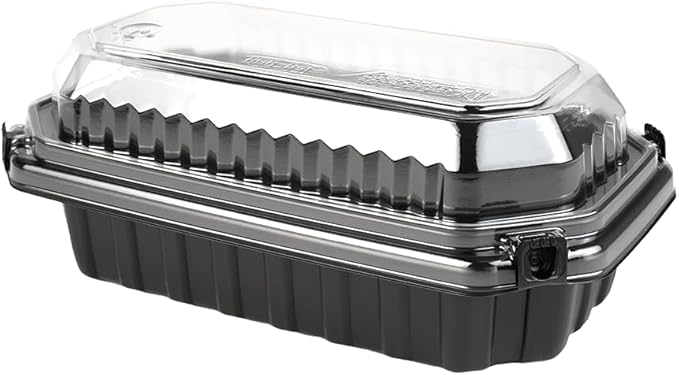 Ultra-Cold Freezer Containers (-30°C/-22°F), Frozen Meal Prep Storage with Lids, Microwave & Freezer-Safe, Perfect for Frozen Meat, Seafood and Hot Meals, 10" x 5.9" x 3.7", 10 Packs