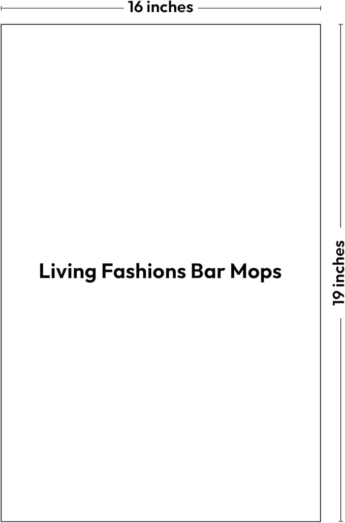 Bar Towels - Bar Mop Cleaning Kitchen Towels (12 Pack, 16" x 19”) - Premium Ring-Spun Cotton White Kitchen Bar Towels, Restaurant Cleaning Towels, Shop Towels and Rags - Bulk Bar Mop Set
