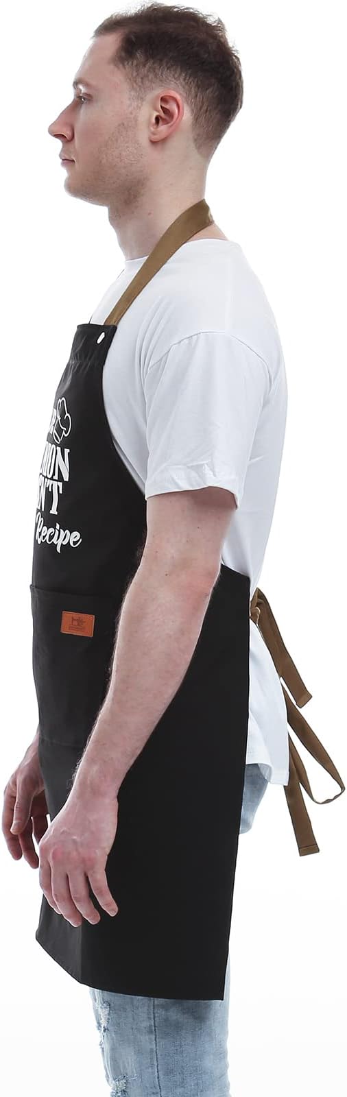 REHAVE Gifts For Men, Women, Father's Day Gifts, Gifts for Dad, Husband, Boyfriend, Brother, Mom, Wife, Girlfriend, Unique Birthday Gifts, Humor Apron for friends,Bff, Kitchen Chef Aprons Baking Gifts