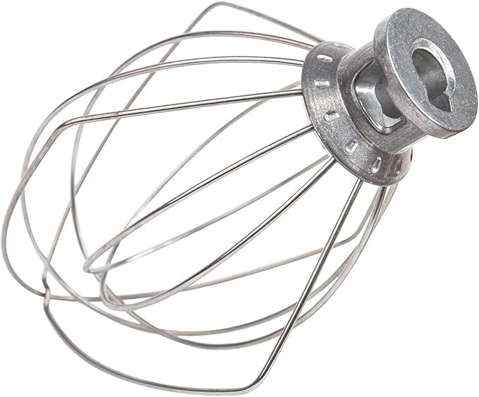 KITCHPOWER K45WW Wire Whip Attachment for Tilt-Head Stand Mixer for KitchenAid Stainless Steel Egg Cream Stirrer, Flour Cake Balloon Whisk