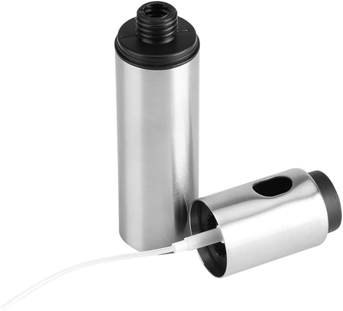Olive Oil Sprayer, Olive Oil Spray Bottle for Cooking Stainless Steel Refillable Food- Oil Spray Bottle Vinegar Bottle Kitchen Olive Oil Jar for Cooking