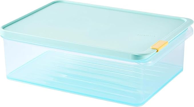 LocknLock HFL106 Freezer Fit Plastic Food Storage Container with Lid for Kitchen, Lunch, Meal Prep, and Leftovers, BPA-Free, Airtight, Leakproof, Microwave, Dishwasher-Safe, 3.5L