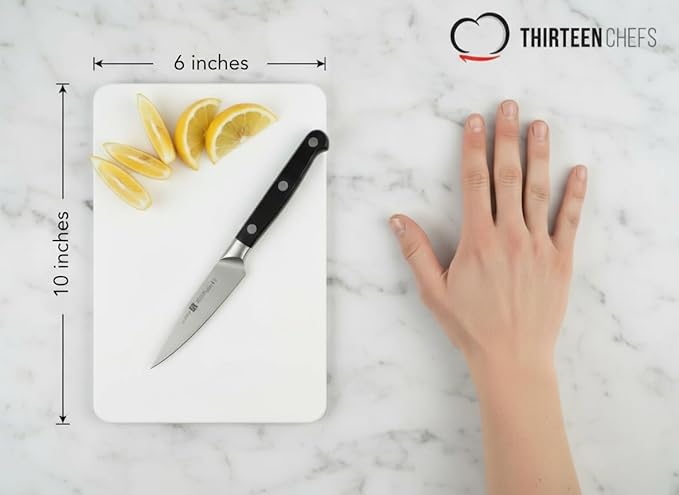 Small Plastic Bar Board 10 x 6 Inch - Lightweight and Convienent for Small Kitchens, Bartenders, Cutting Garnishes