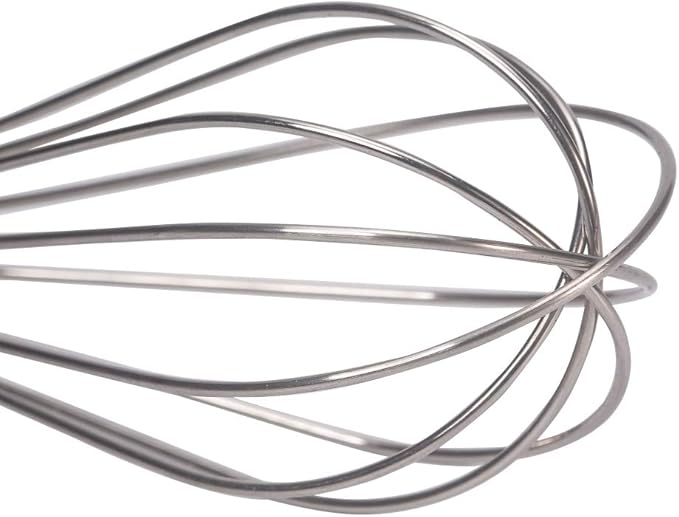 stainless steel small whisk for cheese, coffee, eggs, very handy (6 inches)