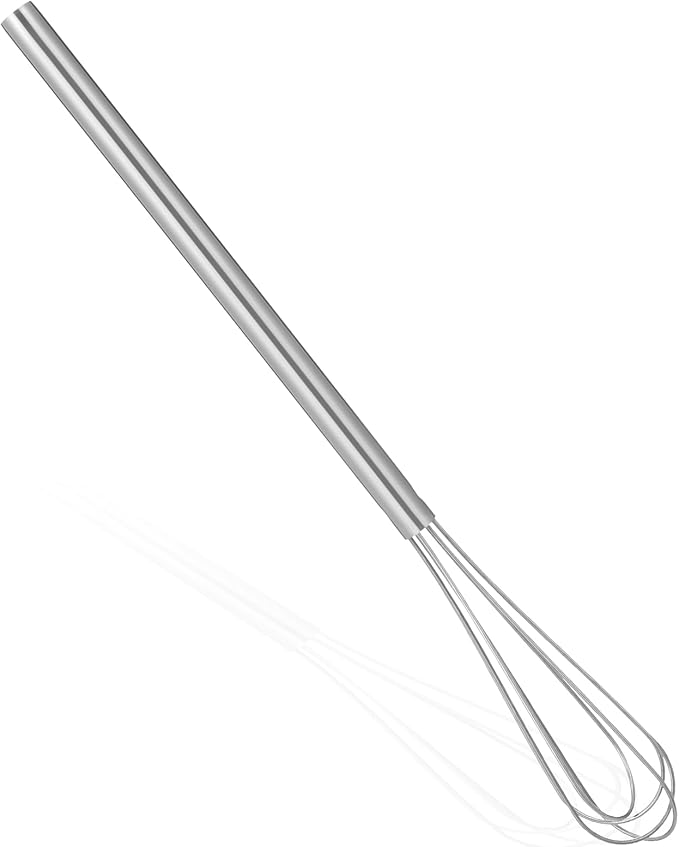 Ymapinc Mini Whisks for Cooking, 10.24 Inch Long Handle Small Stainless Steel Whisks for Kitchen Egg Blending Whisking Beating Coffee Drink Stirring