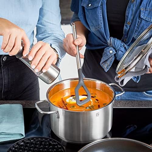 Rösle Basics Line Sauce Stirring Spoon with 12.5 in. Stainless Steel Handle