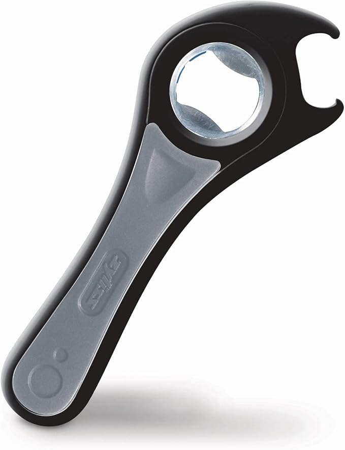 Zyliss 5 Way Opener - Twist-off Caps, Bottle Caps, Pop-Tops, and Jar Lids - Essential Kitchen Gadget for Easy Opening of Jars, Bottles, and Cans - Home Kitchen Accessories - Beer, Wine, and More!