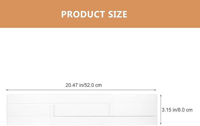 LALAFINA 4pcs Plastic Multipurpose Drawer Dividers Adjustable Kitchen and Closet Storage Partition Boards for Underwear Socks Organization