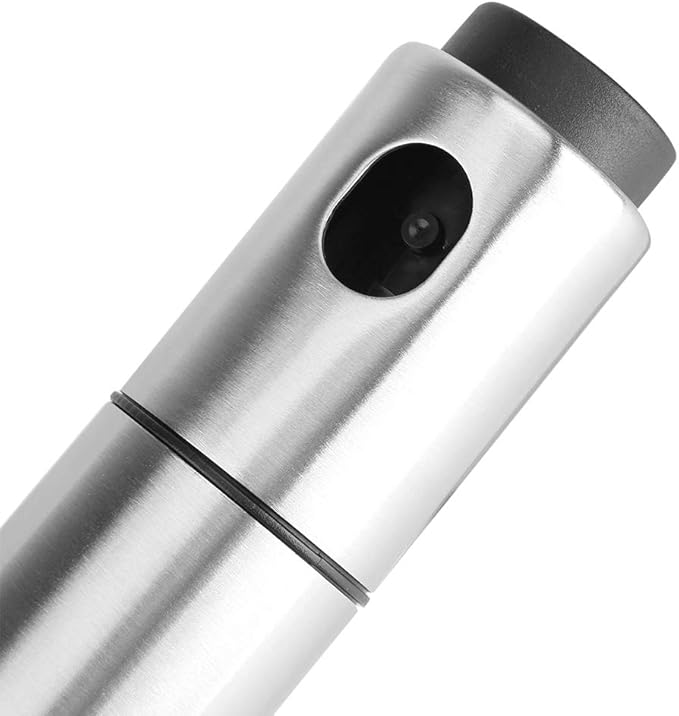 Olive Oil Sprayer, Olive Oil Spray Bottle for Cooking Stainless Steel Refillable Food- Oil Spray Bottle Vinegar Bottle Kitchen Olive Oil Jar for Cooking