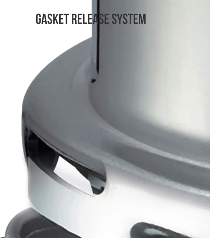 Prestige PRP4 Aluminum Pressure Cooker, 4 L, Silver