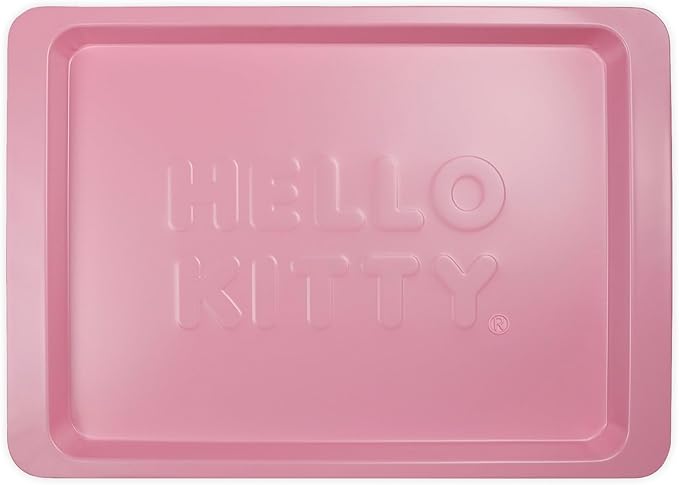Handstand Kitchen Hello Kitty Commemorative 50th Anniversary Quarter Baking Sheet with Non-Stick Baking Mat Set