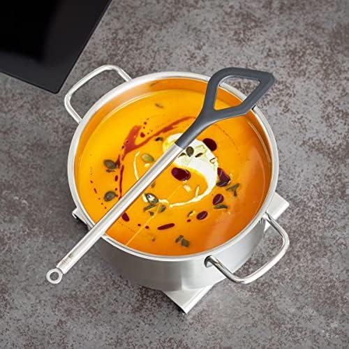 Rösle Basics Line Sauce Stirring Spoon with 12.5 in. Stainless Steel Handle