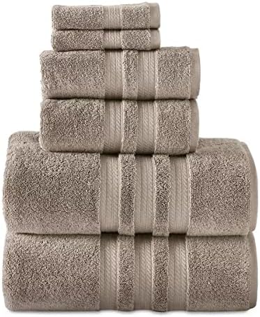 Member Mark 100% Cotton Hotel Premier Collection Luxury Bath Towel Bundle (Assorted Colors) (Acorn, Bundle)