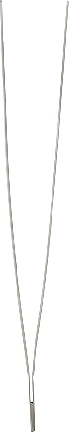 Mercer Culinary 18-8 Stainless Steel Precision Plus Chef Plating Tong, Straight, 11-3/4 Inch