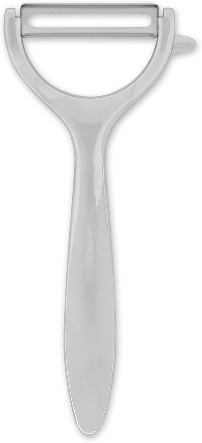 RSVP International Vegetable Peelers and Slicing Kitchen Collection, Y-Shaped Peeler, Stainless Steel
