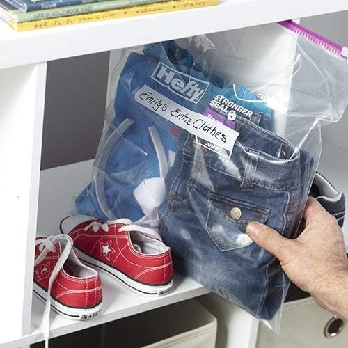 Hefty Slider Jumbo Storage Bags, 2.5 Gallon Size, 12 Count (Pack of 2)