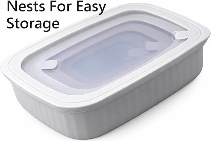Set of 4 BPA Free Food Storage Containers with Vented Lids Assorted Sizes, Microwave & Freezer Safe, Leftovers, Meal Prep, Fridge Organization Dry Grains Storage (Light Gray)