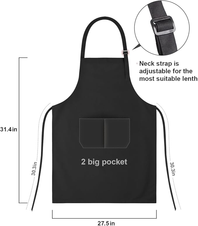 Funny Aprons for Women with Pockets for Baking Cooking,Cute Birthday Christmas Gifts for Mom Wife Friends Sister