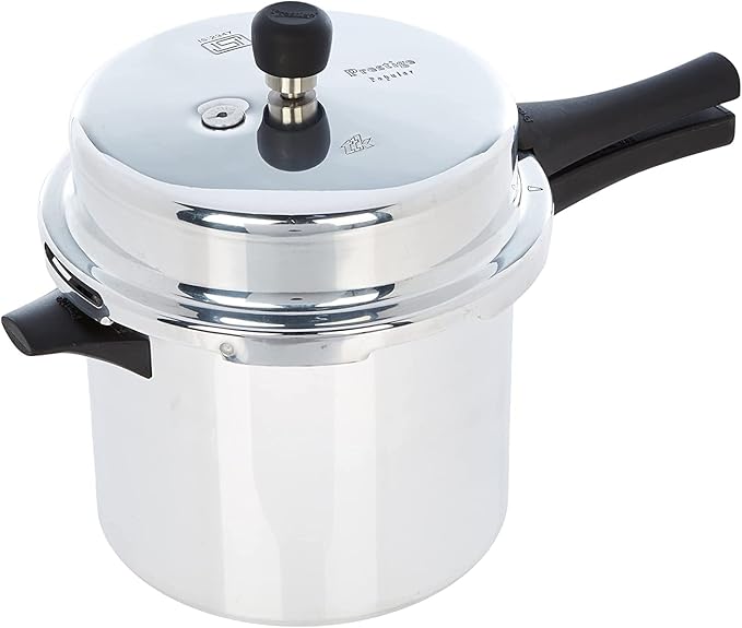 Prestige Popular Aluminium Pressure Cooker, 6 Liters