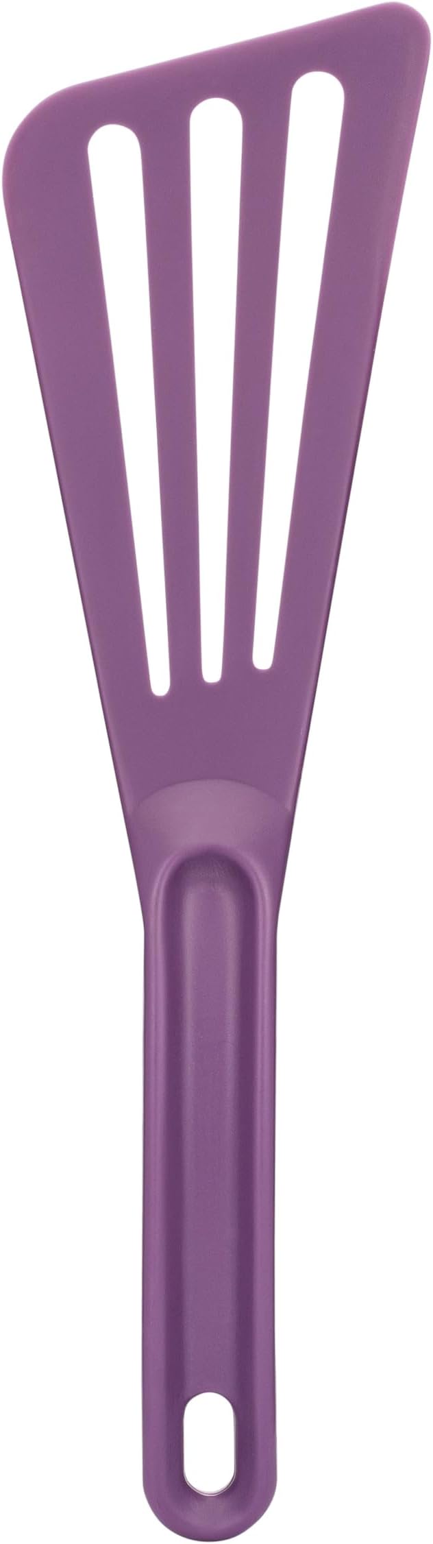 Matfer Bourgeat Exoglass® High Temperature Slotted Pelton Spatula/Turner, Purple