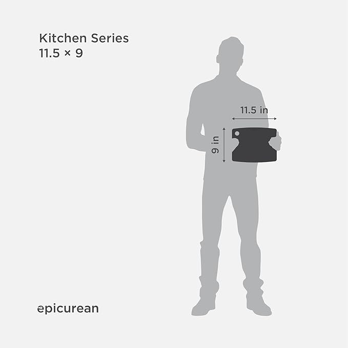 Epicurean Kitchen Series 11.5" × 9" Cutting Board in Slate
