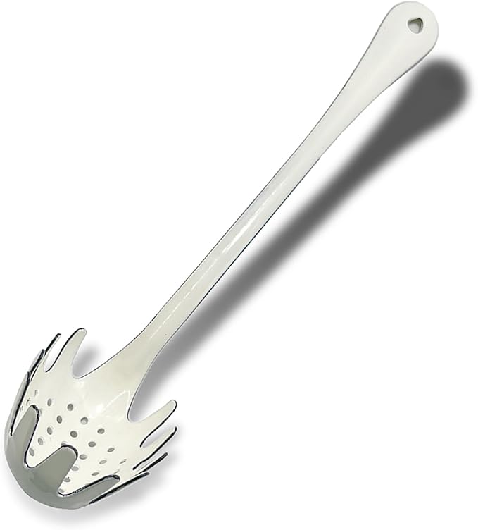 13.5Inch Pasta Spoon, Spaghetti Fork for Noodle, Spaghetti Spoon Server for Pasta
