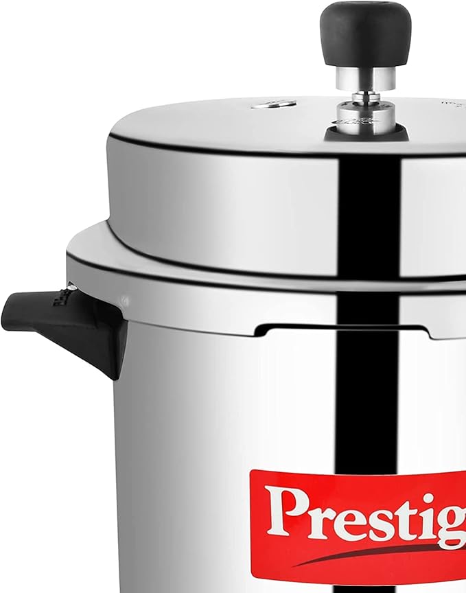 Prestige Popular Aluminium Pressure Cooker, 6 Liters