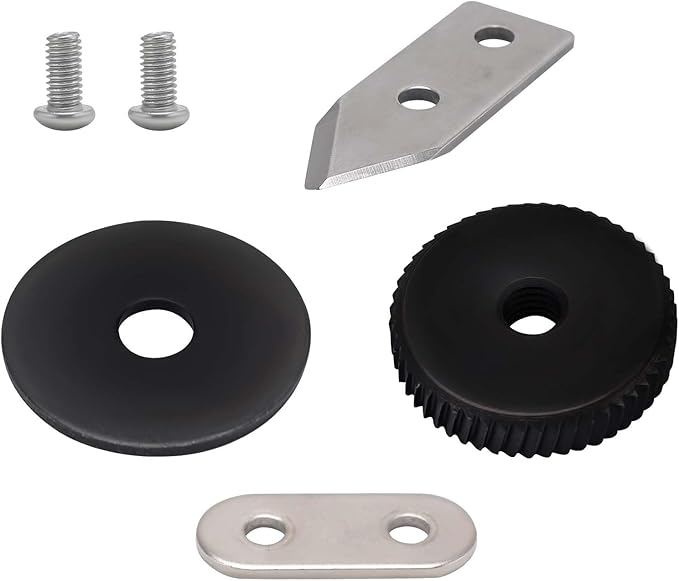 Commercial Can Opener Replacement-Parts Kit - Knife/Blade & Gear Compatible Manual Can Opener