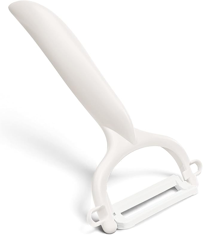 Kyocera Advanced Ceramic Horizontal Y Peeler, White