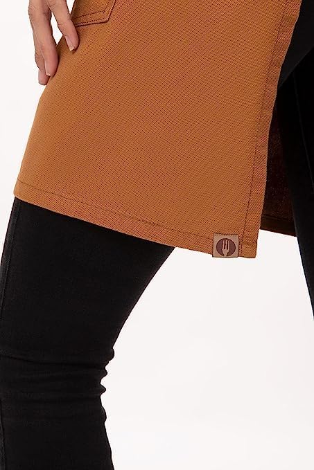 Chef Works Unisex Rockford Half Bistro Apron