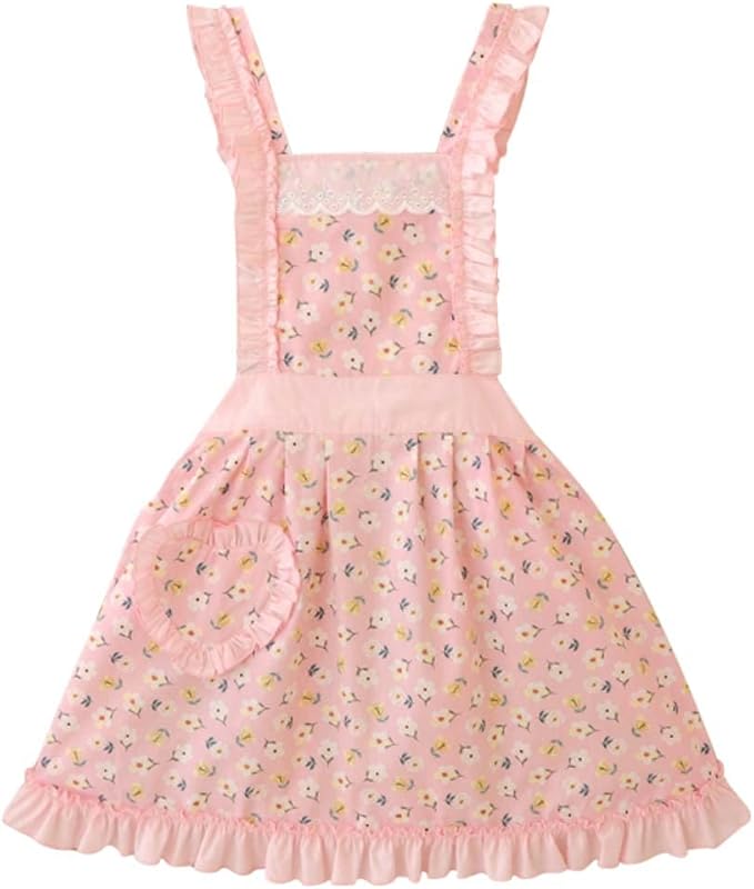 CRB Fashion Womens Cooking Baking Apron | Ladies, Woman, Kitchen Chef Aprons with Pocket