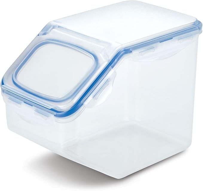 Lock & Lock Storage Bins Food Storage Container with Flip-top lids (Large)