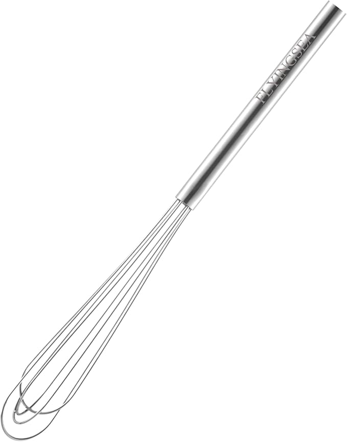 FLYINGSEA whisk,Mini whisks,small wisk,whisks for cooking,Whisk stainless steel,Cooking and Kitchen Gadget.1 Pcs