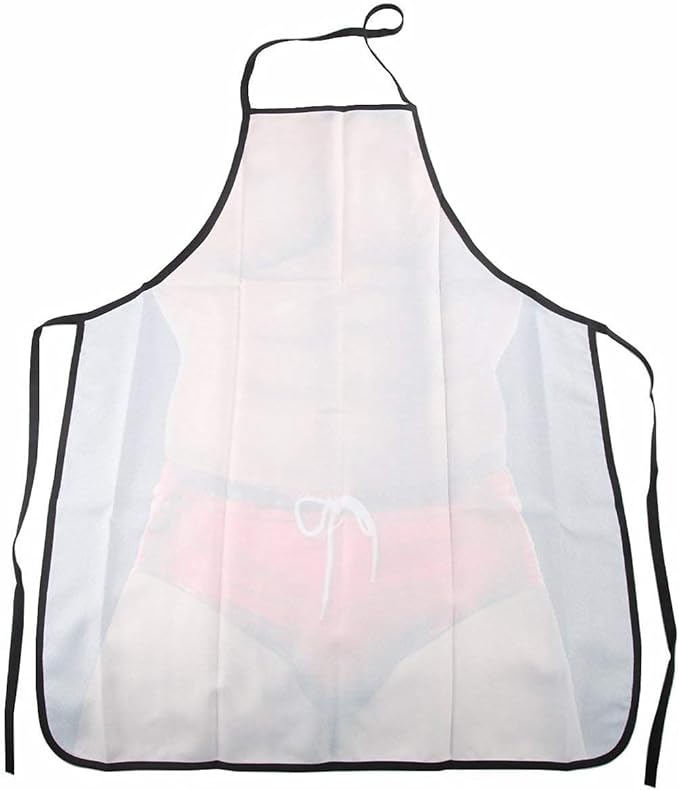 Apron Kitchen Funny Creative Cooking Grilling Baking Party Apron Gift For Men