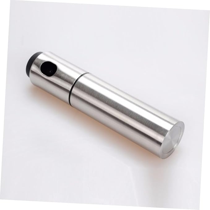 PRETYZOOM 2PCS Stainless Steel Spray Bottle Set Fine Mist Oil and Vinegar Sprayer Food-Grade Pump for Cooking and Grilling for Kitchen Use